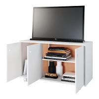 Rack para TV até 40 Polegadas 3 Portas com Rodízio BSE01 BRV Móveis - 5