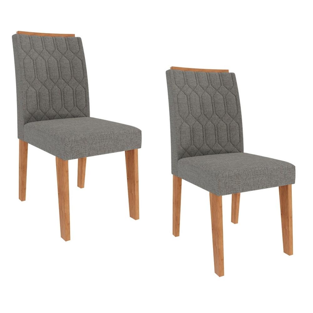 Conjunto 2 Cadeiras Em MDF Carla Cimol - 1