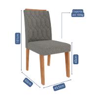 Conjunto 2 Cadeiras Em MDF Carla Cimol - 3