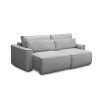 Sofá 3 Lugares Retrátil e Reclinável Veludo Nobile Ferguile - 2