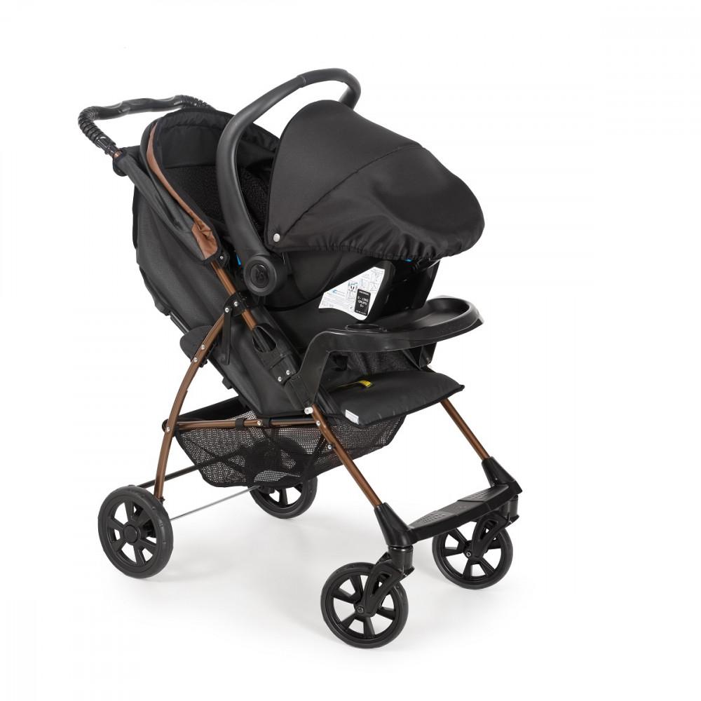 Carrinho de Bebê Romano com Bebê Conforto Grid Galzerano - 1