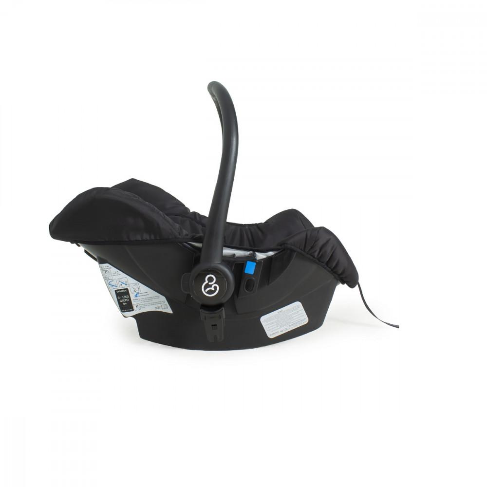 Carrinho de Bebê Romano com Bebê Conforto Grid Galzerano - 2