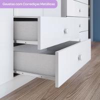 Guarda Roupa Infantil 3 Portas 2 Gavetas Bala de Menta IA110 Henn - 5