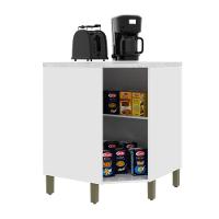 Balcão de Canto Oblíquo1 Porta com Tampo Star Indekes - 2