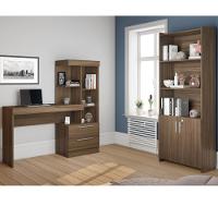 Conjunto Escritório com Escrivaninha NT2010 e Armário com Chave 56118 Notável Móveis - 1