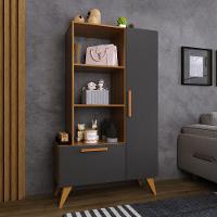 Estante Multiuso 1 Porta 1 Gaveta Versatil Indekes - 1