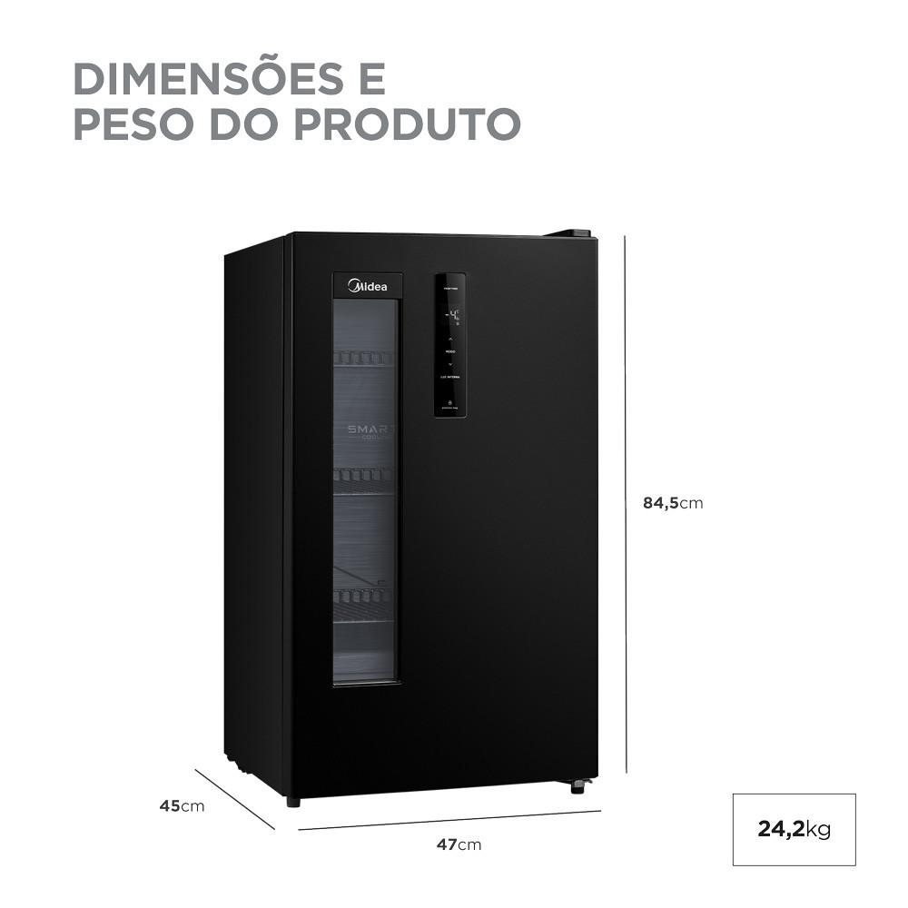 Cervejeira Midea MDRX150FGGDX Frost Free 82L - 5