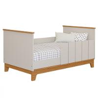 Quarto Bebê Gêmeos com 2 Berços Mini Cama Liza Permobili - 4