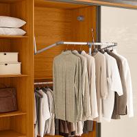 Guarda Roupa Casal Ripado em MDF 2 Portas de Correr com Espelhos e Pés Dali Madetec - 5