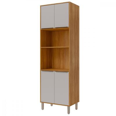 Paneleiro Torre Quente 4 Portas 70cm em MDF Divina MGM Móveis