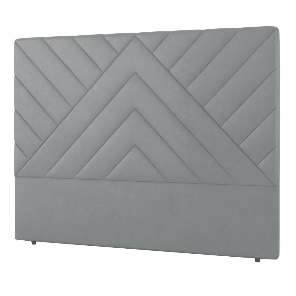 Cabeceira Estofada Queen 160cm Veludo Sky Plus Simbal - 2