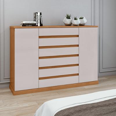 Cômoda 7 Gavetas 2 Portas Vedras Lopas