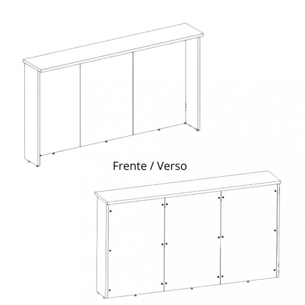 Bancada Ilha com Tampo Manhattan Herval - 3