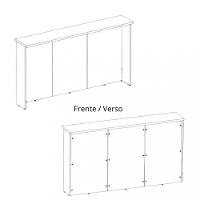 Bancada Ilha com Tampo Manhattan Herval - 3