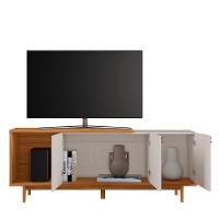 Rack para TV até 50 Polegadas 3 Portas com Pés de Madeira NT 1380 Notável Móveis - 3