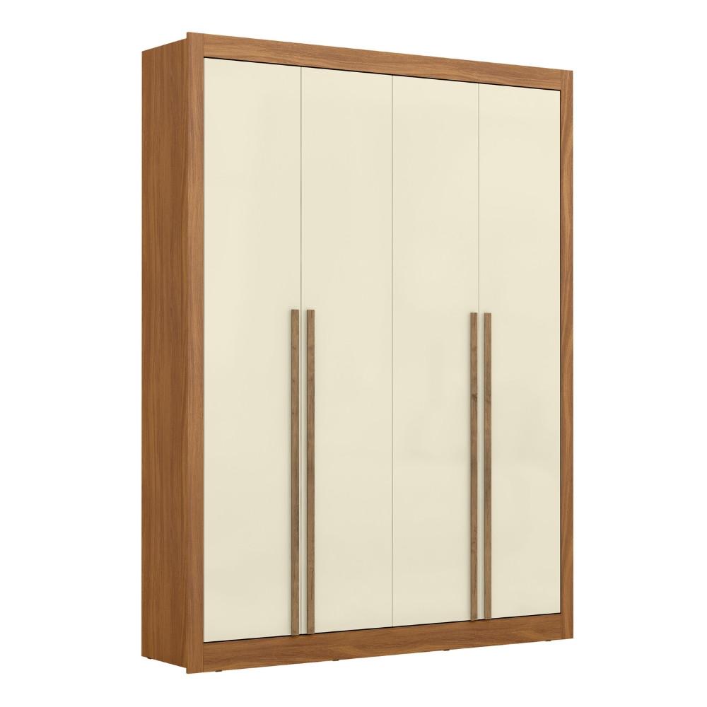 Guarda Roupa Solteiro 4 Portas Cannes Maxel Móveis - 2