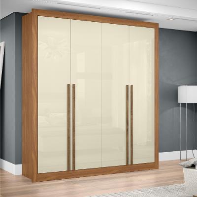 Guarda Roupa Solteiro 4 Portas Cannes Maxel Móveis