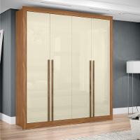 Guarda Roupa Solteiro 4 Portas Cannes Maxel Móveis - 1