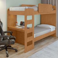 Beliche com Escrivaninha e Led Olga Lopas - 1