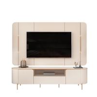 Rack com Painel para TV até 75 Polegadas LED 2 Portas 100 MDF Areta DJ Móveis - 2