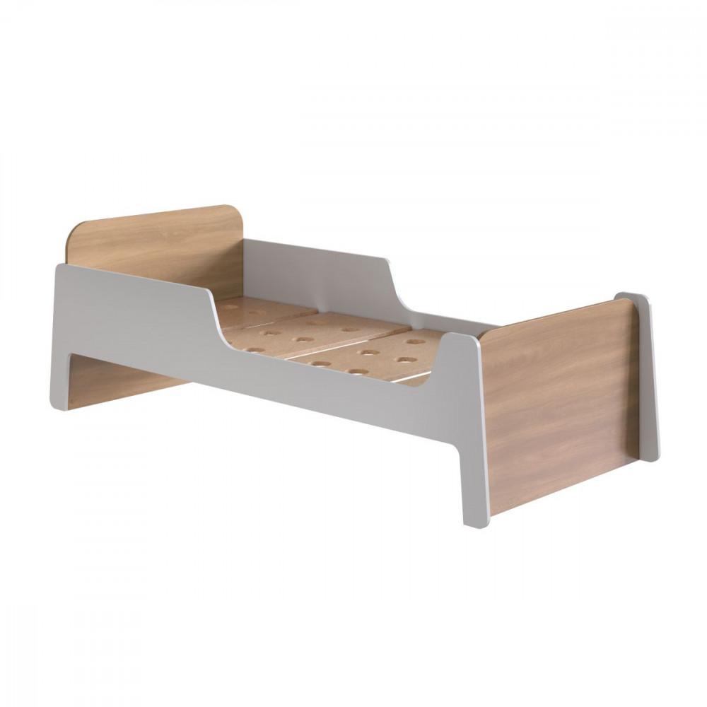 Cama Infantil  Solteiro Mick com Cama auxiliar em MDF Mobikasa - 6