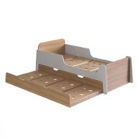 Cama Infantil  Solteiro Mick com Cama auxiliar em MDF Mobikasa - 2