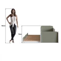 Cama Infantil  Solteiro Mick com Cama auxiliar em MDF Mobikasa - 5