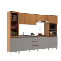 Cozinha Modulada 6 Peças sem Tampo MDF Florença Móveis Sul - 2