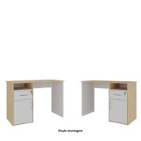 Escrivaninha 1 Porta 1 Gaveta Hall Artany - 2