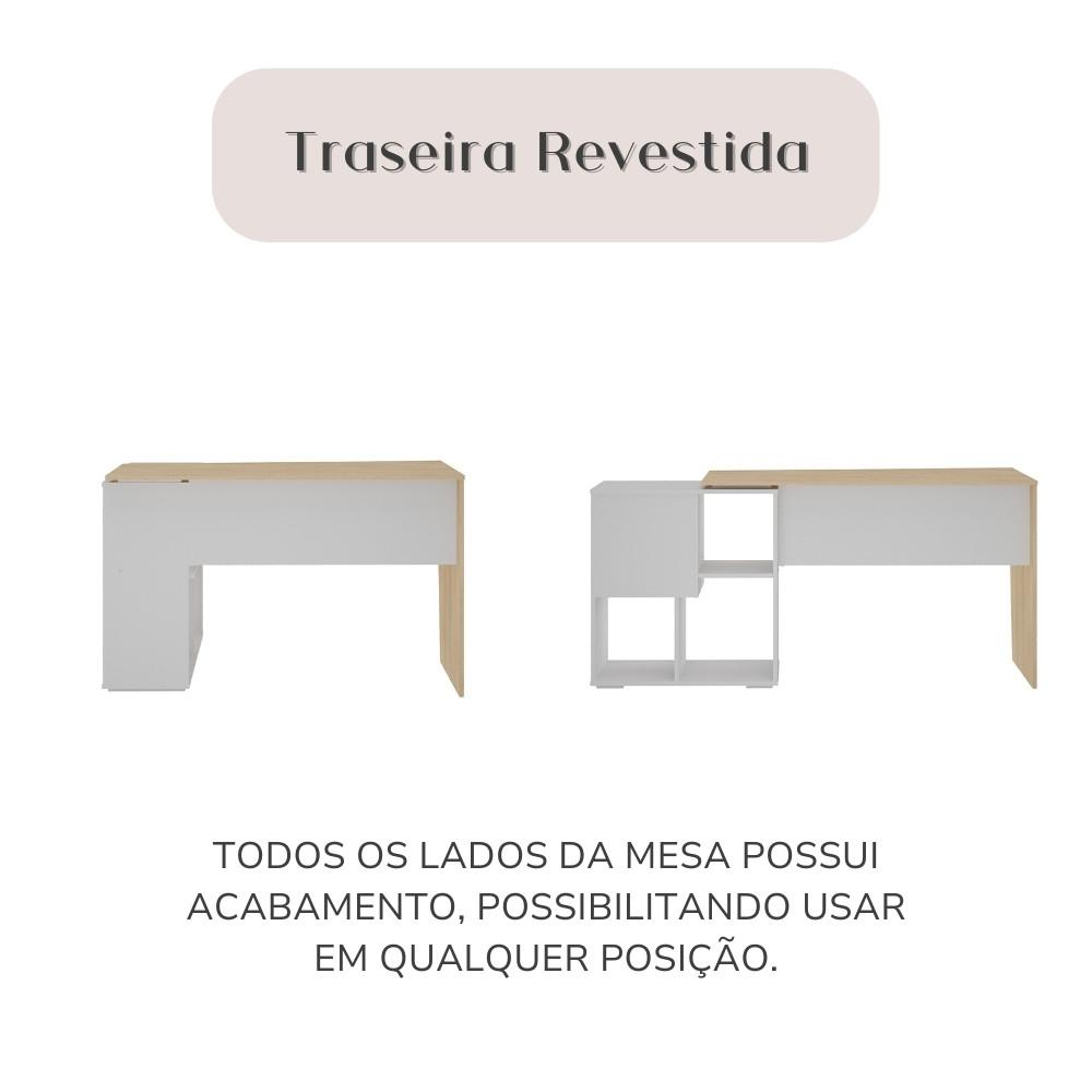 Escrivaninha Com Nichos Urban II Artany - 5