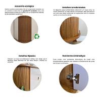 Aparador Buffet Ripado 2 Portas Vivaldi Artely - 5