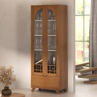 Cristaleira com Vidro 3 Portas e Garrafeiro Murano Artely - 1