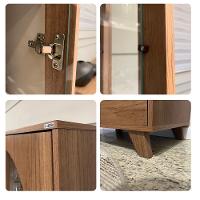 Cristaleira com Vidro 3 Portas e Garrafeiro Murano Artely - 7