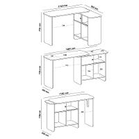 Escrivaninha 1 Porta de Correr Nomad Artely