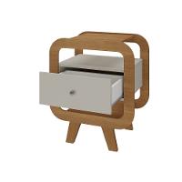 Mesa de Apoio 1 Gaveta com USB Théo Artely - 3