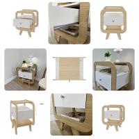 Mesa de Apoio 1 Gaveta com USB Théo Artely - 6