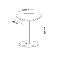 Mesa de Apoio em MDF Bel Alta Artely