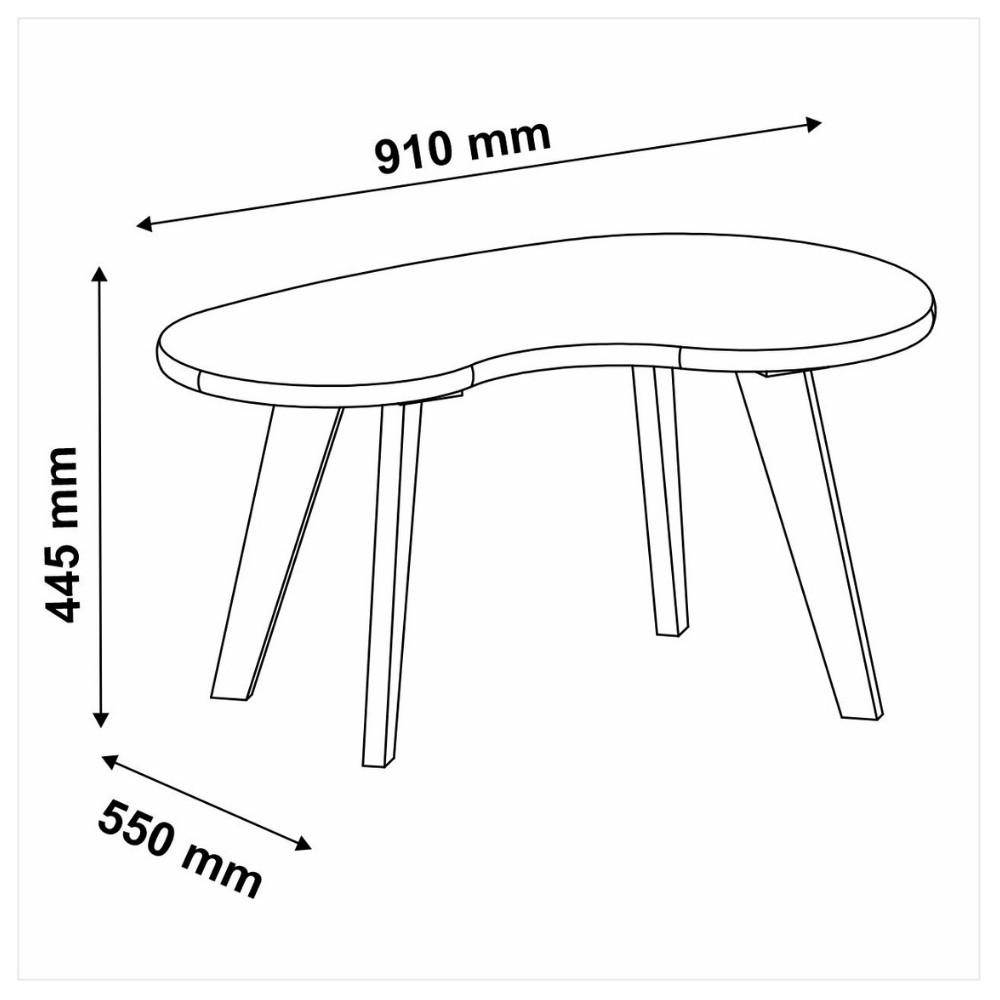 Mesa de Centro Orgânica Artely - 5