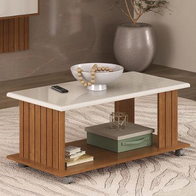 Mesa de Centro Ripada 100cm Mila Artely