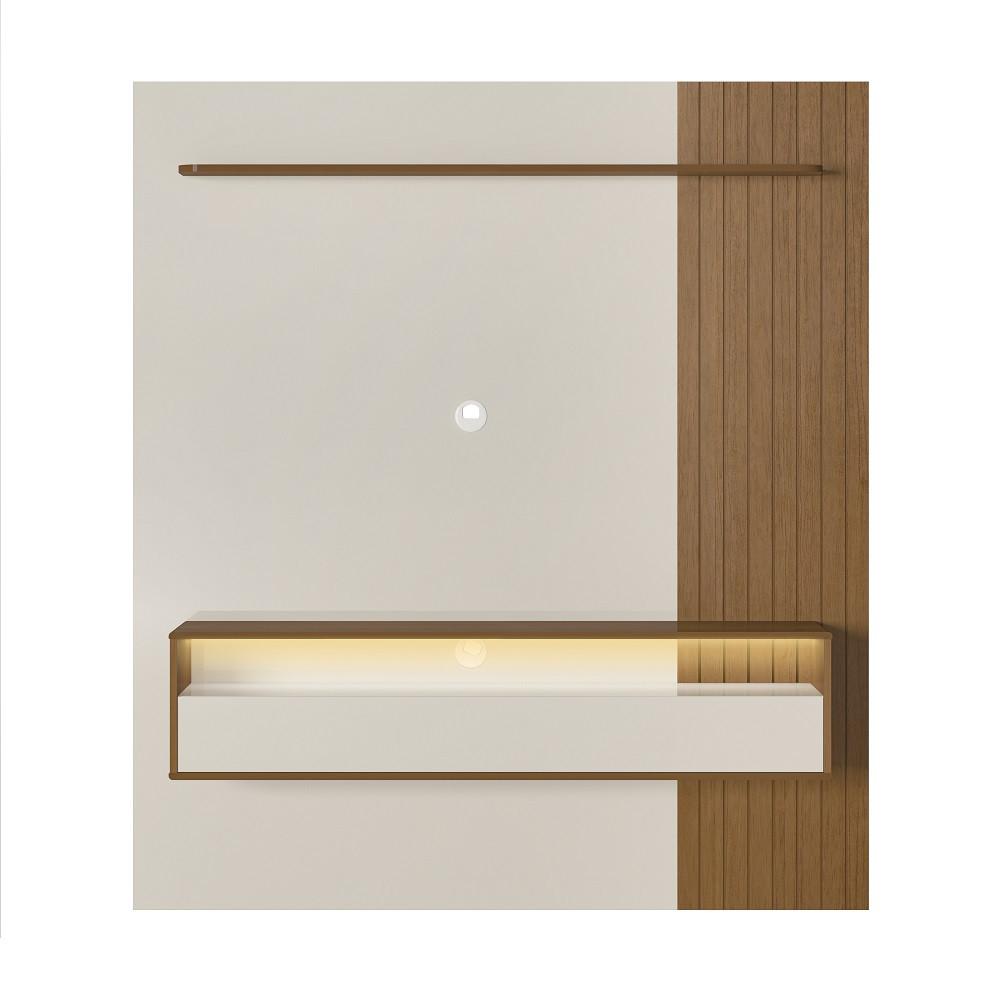 Painel Ripado para TV até 65 Polegadas 1 Porta com LED Matisse Artely - 2