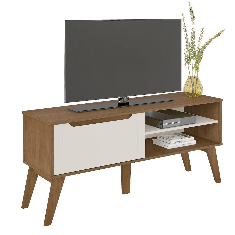 Rack para TV até 60 Polegadas 1 Porta com Pés Lótus Artely - 6