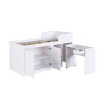 Cama Infantil Alta Multifuncional com Escrivaninha 2 Porta 1 Gaveta Jamaica Art in Móveis - 3