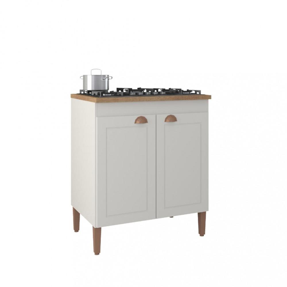 Balcão para Cooktop 5 Bocas 2 Portas Viena Atualle - 2