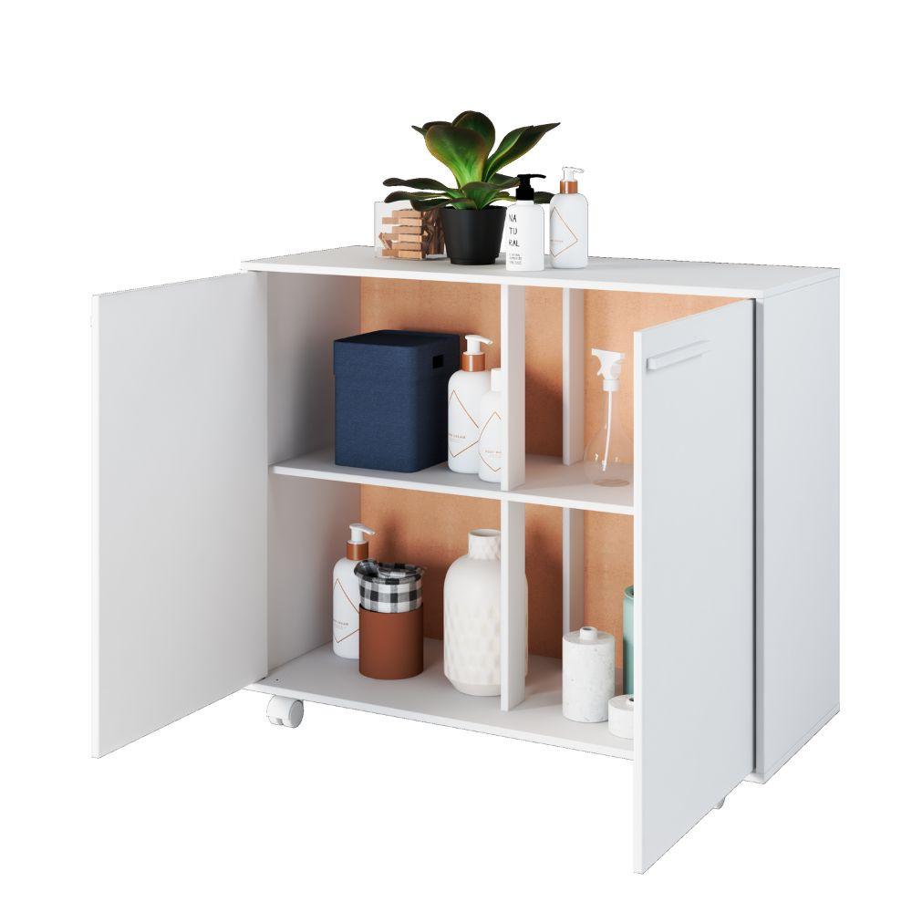 Balcão para Lavanderia 2 Portas com Rodízio BHO77 BRV Móveis - 5