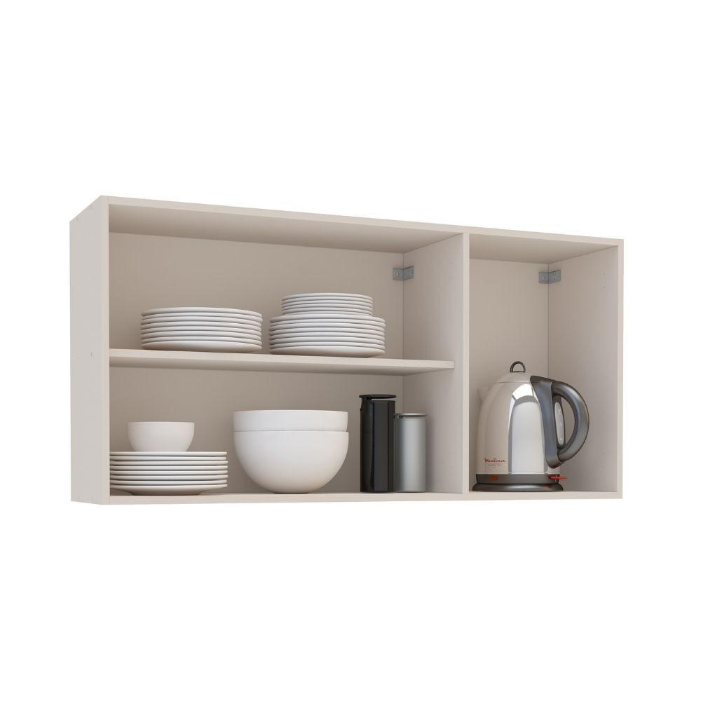 Armário Aéreo 3 Portas 120cm Koya Politorno Móveis - 2