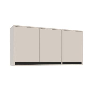 Armário Aéreo 3 Portas 120cm Koya Politorno Móveis