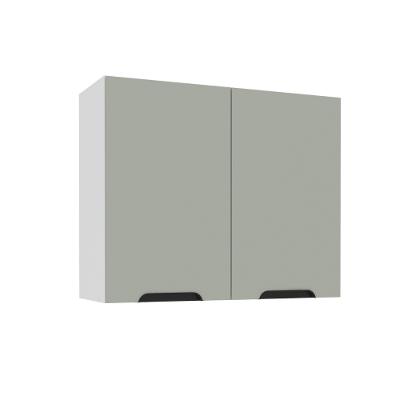 Armário Aéreo 2 Portas 80cm Meena Politorno Móveis