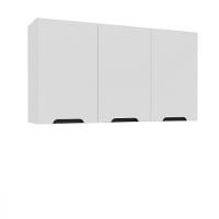 Armário Aéreo 3 Portas 120cm Meena Politorno Móveis - 1