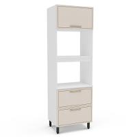 Paneleiro Torre Quente 2 Portas 1 Gaveta Amara Politorno - 1