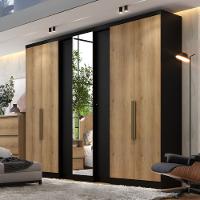 Guarda Roupa Casal Selecto Plus Glass 7 Portas com Espelho THB - 1